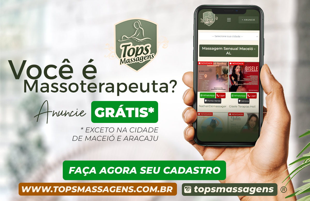 Anuncie no Tops Massagens