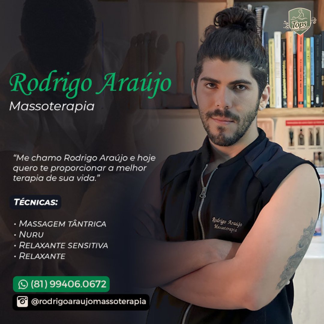 Rodrigo Araújo Massoterapia - Massagem Sensual em São Paulo - SP