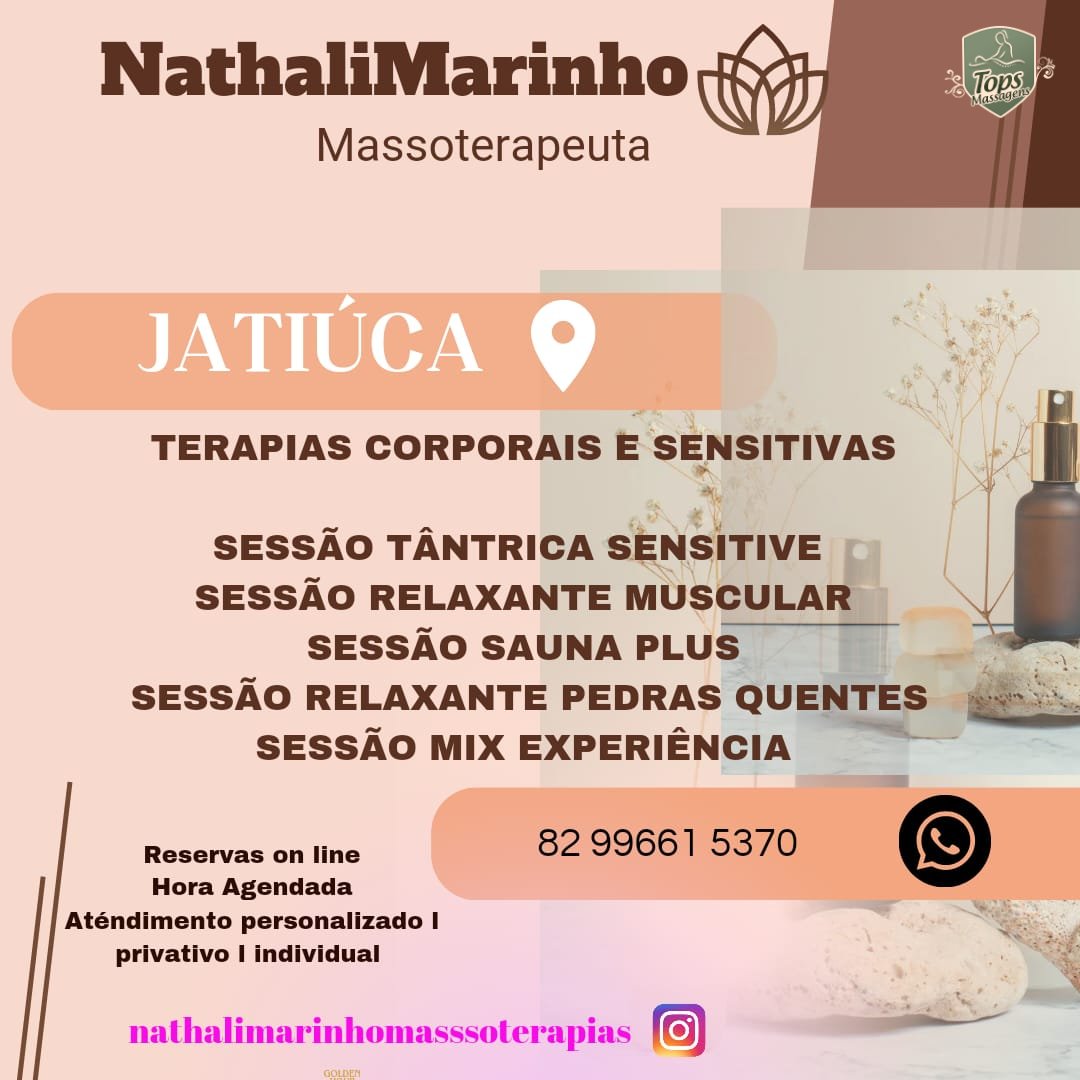 NathaliDémassager Massagem Maceió
