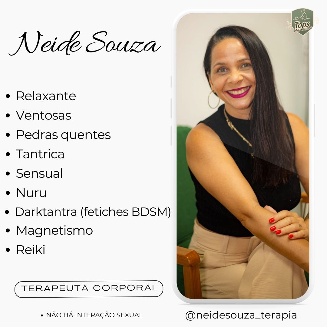 Neide Souza Terapeuta Corporal - Massagem Sensual em Maceió - AL