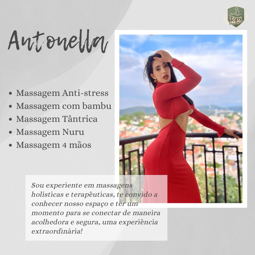 Antonella - Massagem Sensual em São Paulo - SP