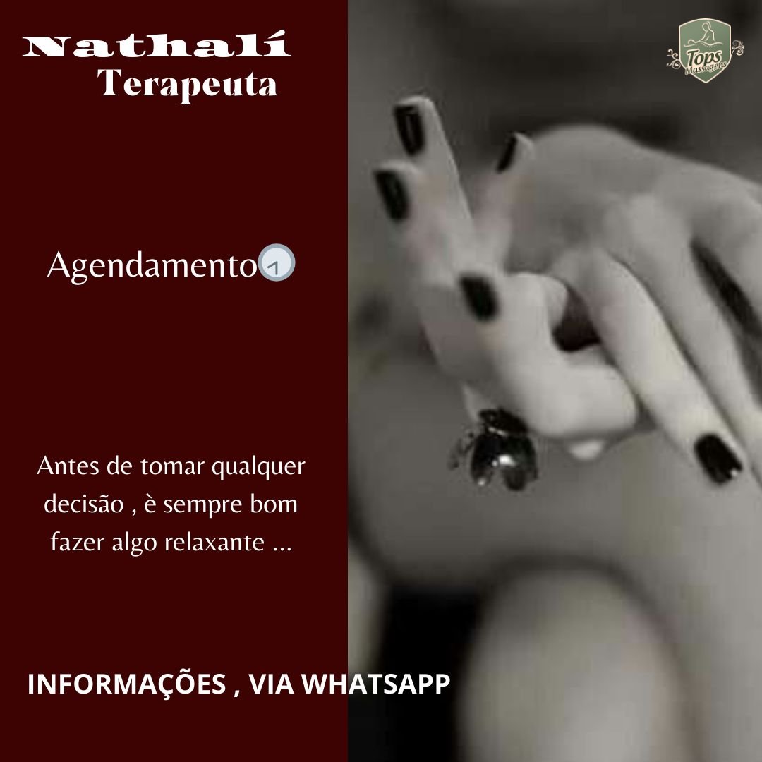 Nathali Terapeuta - Massagem Sensual em Maceió - AL