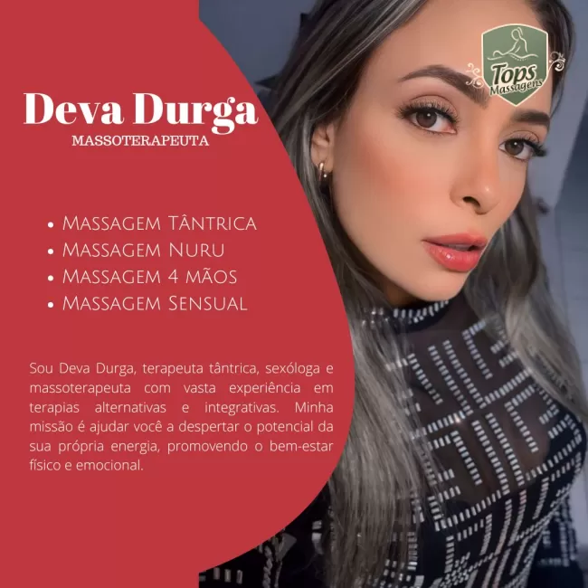 Massagem Sensual Maceió - Tops Massagens - Deva Durga