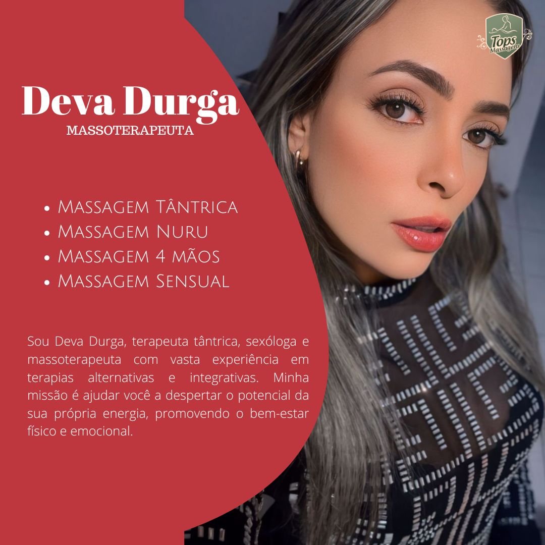 Massagem Sensual Maceió - Tops Massagens - Deva Durga