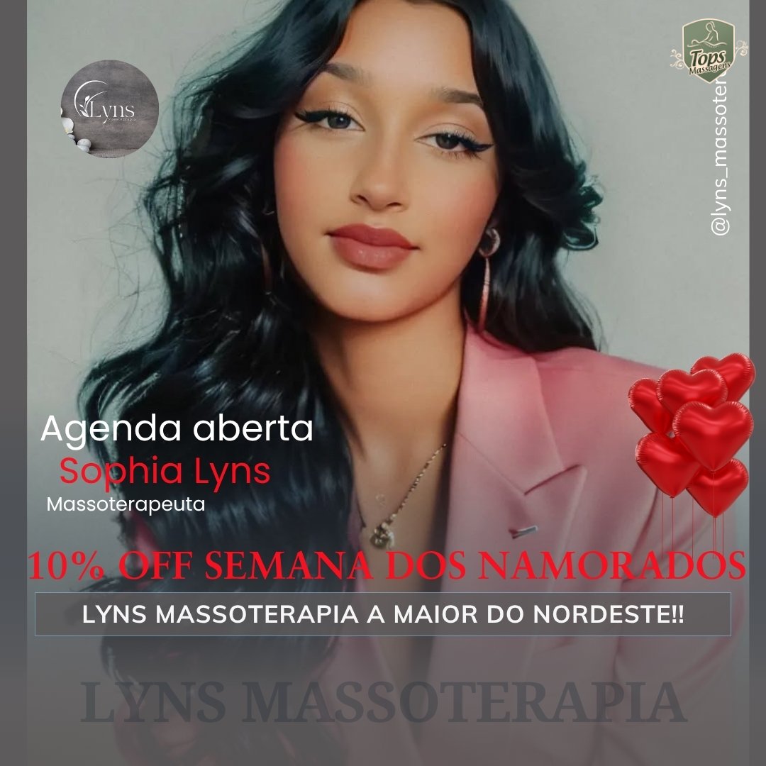Massagem Sensual Maceió - Tops Massagens - Sophia Lyns