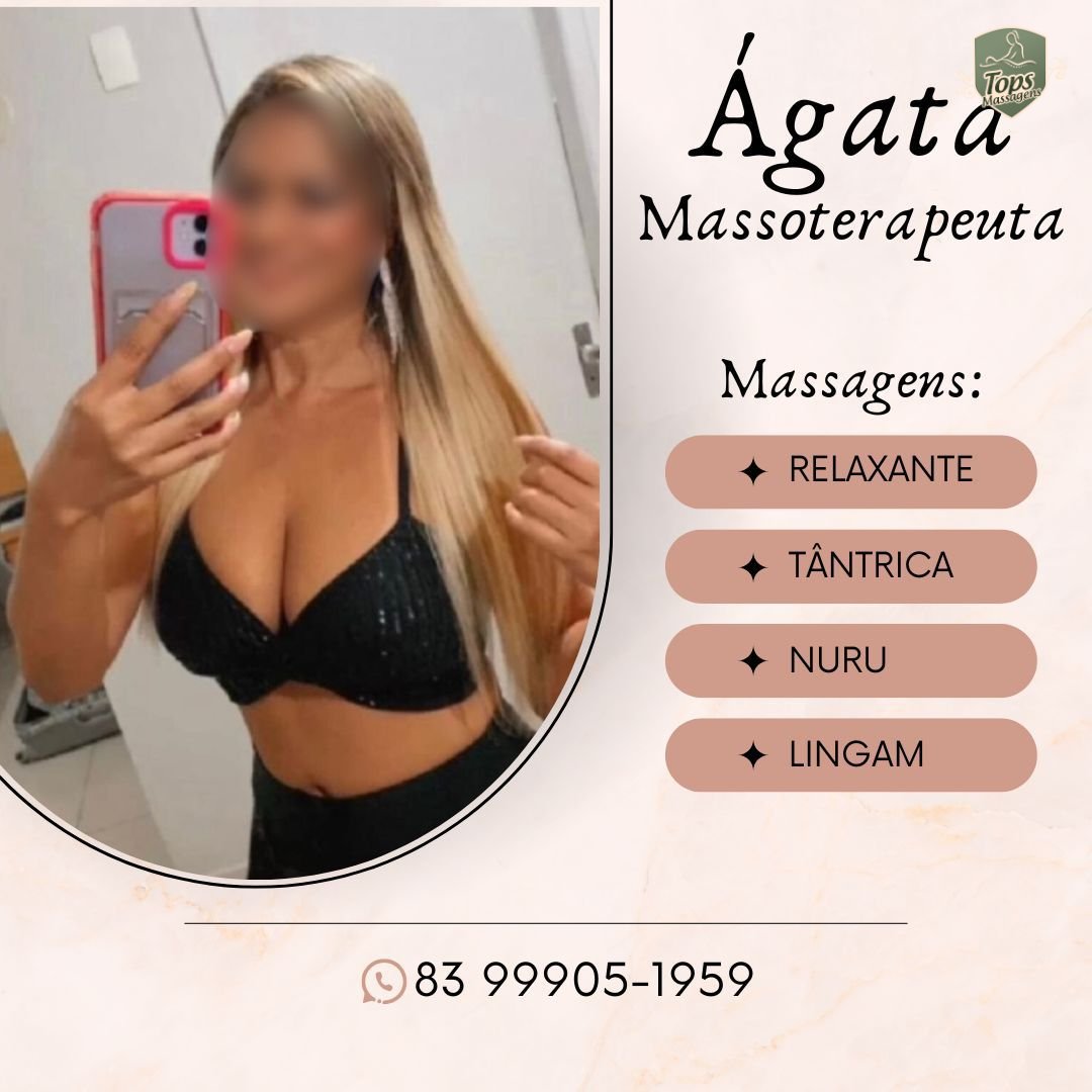 Massagem Sensual Recife - Tops Massagens - Agata