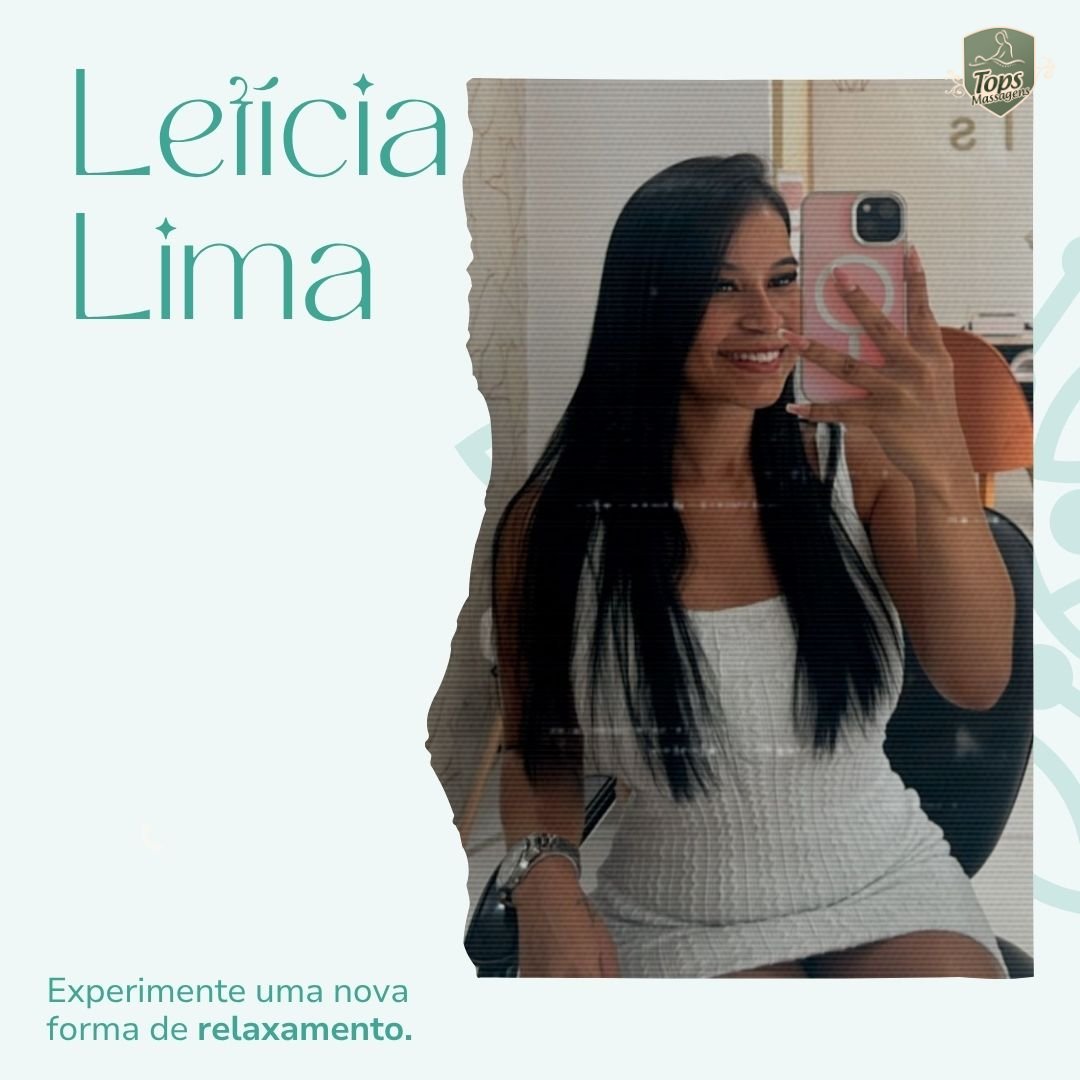 Massagem Sensual Maceió - Tops Massagens - Leticia Lima