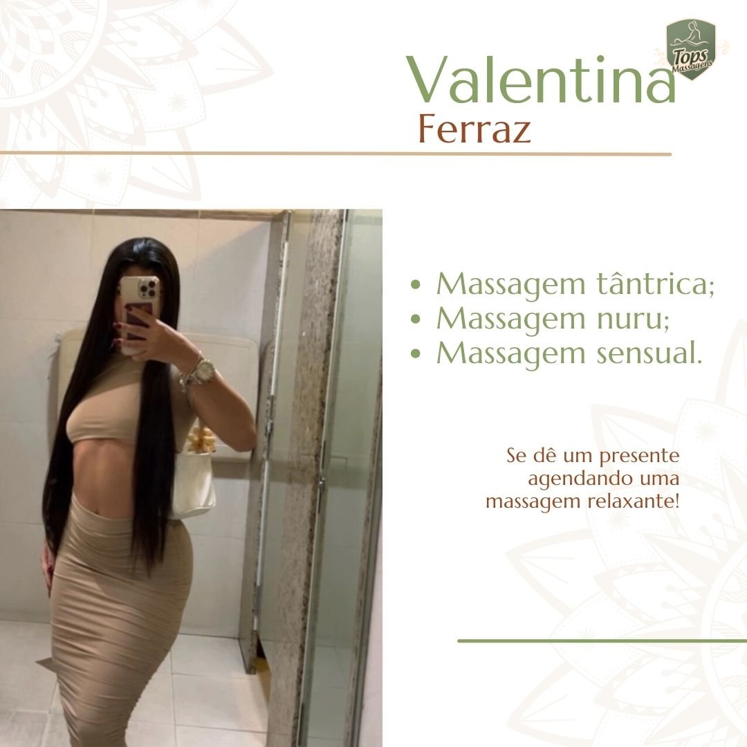 Massagem Sensual Recife - Tops Massagens - Valentina Ferraz