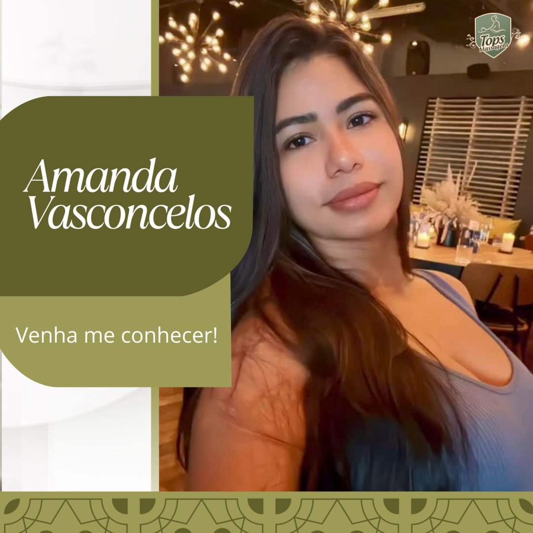 Massagem Sensual Maceió - Tops Massagens - Amanda Vasconcelos