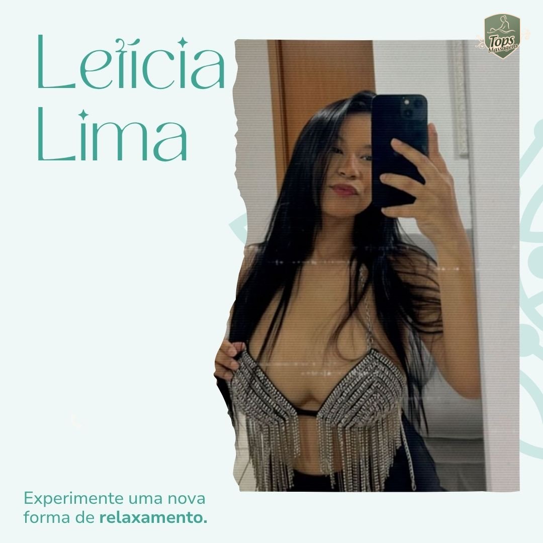 Massagem Sensual Maceió - Tops Massagens - Leticia Lima