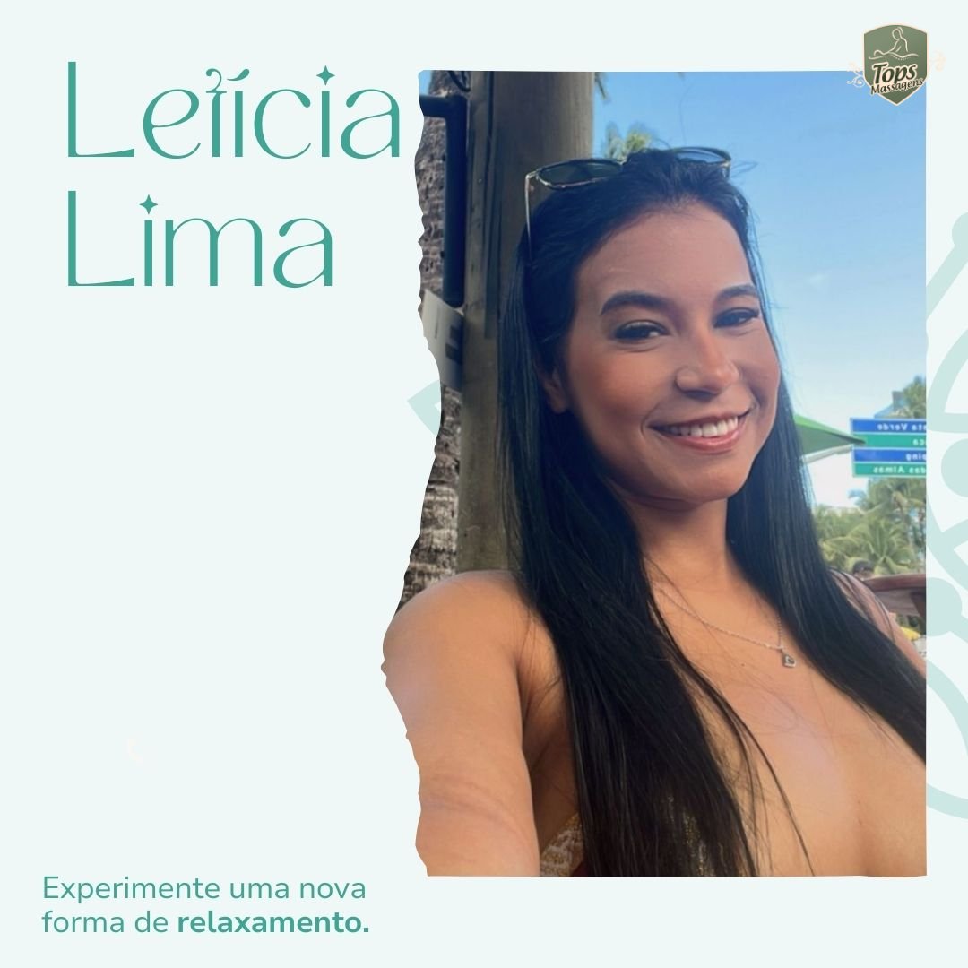 Massagem Sensual Maceió - Tops Massagens - Leticia Lima