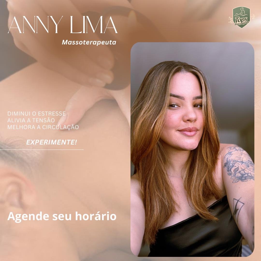 Massagem Sensual Recife - Tops Massagens - Anny Lima