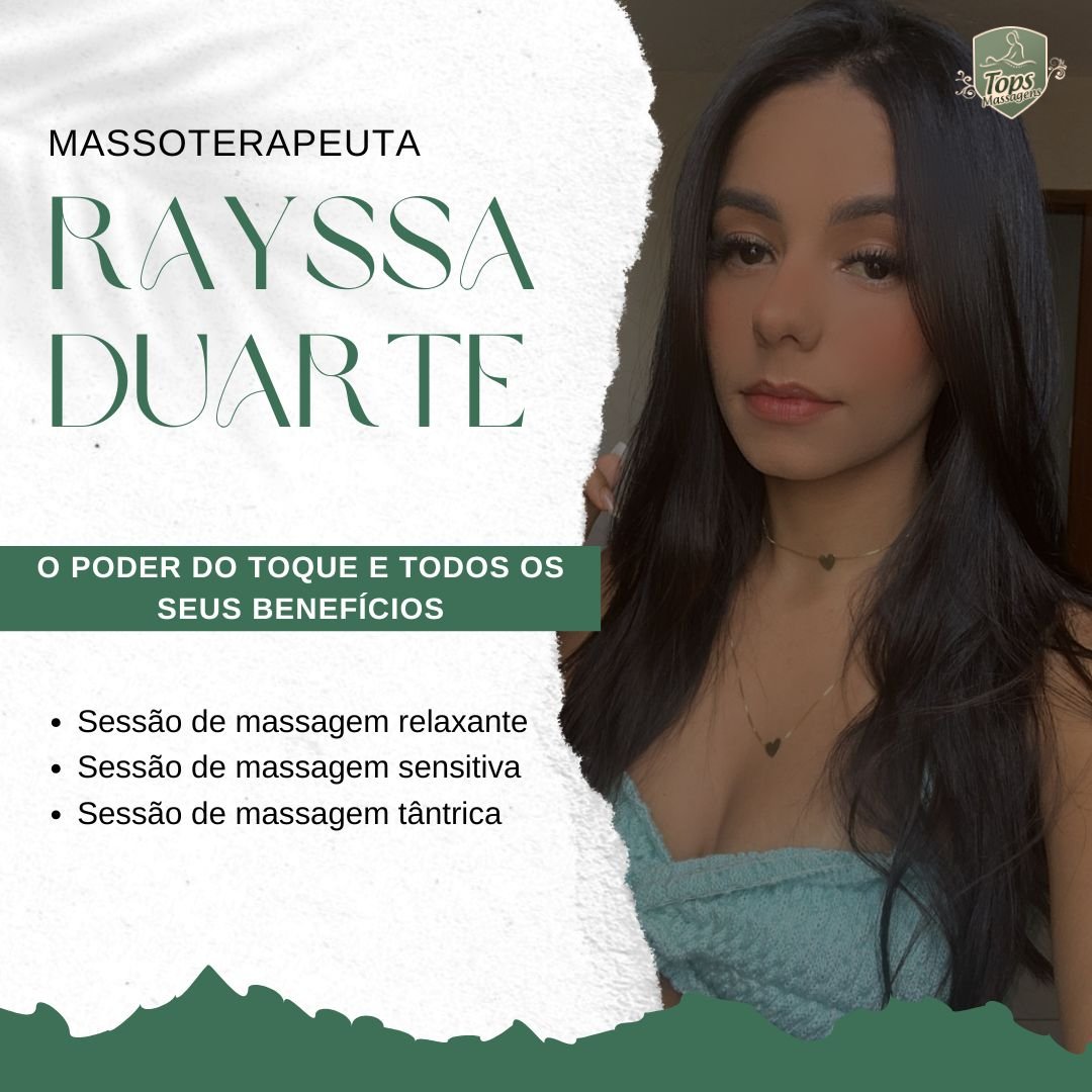 Massagem Sensual Maceió - Tops Massagens - Rayssa Duarte