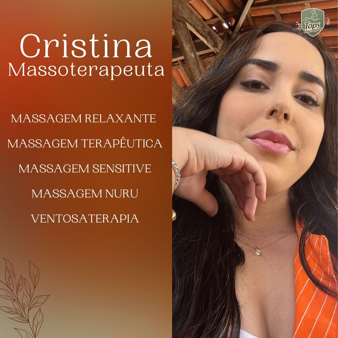 Massagem Sensual Maceió - Tops Massagens - Cristina Massoterapeuta