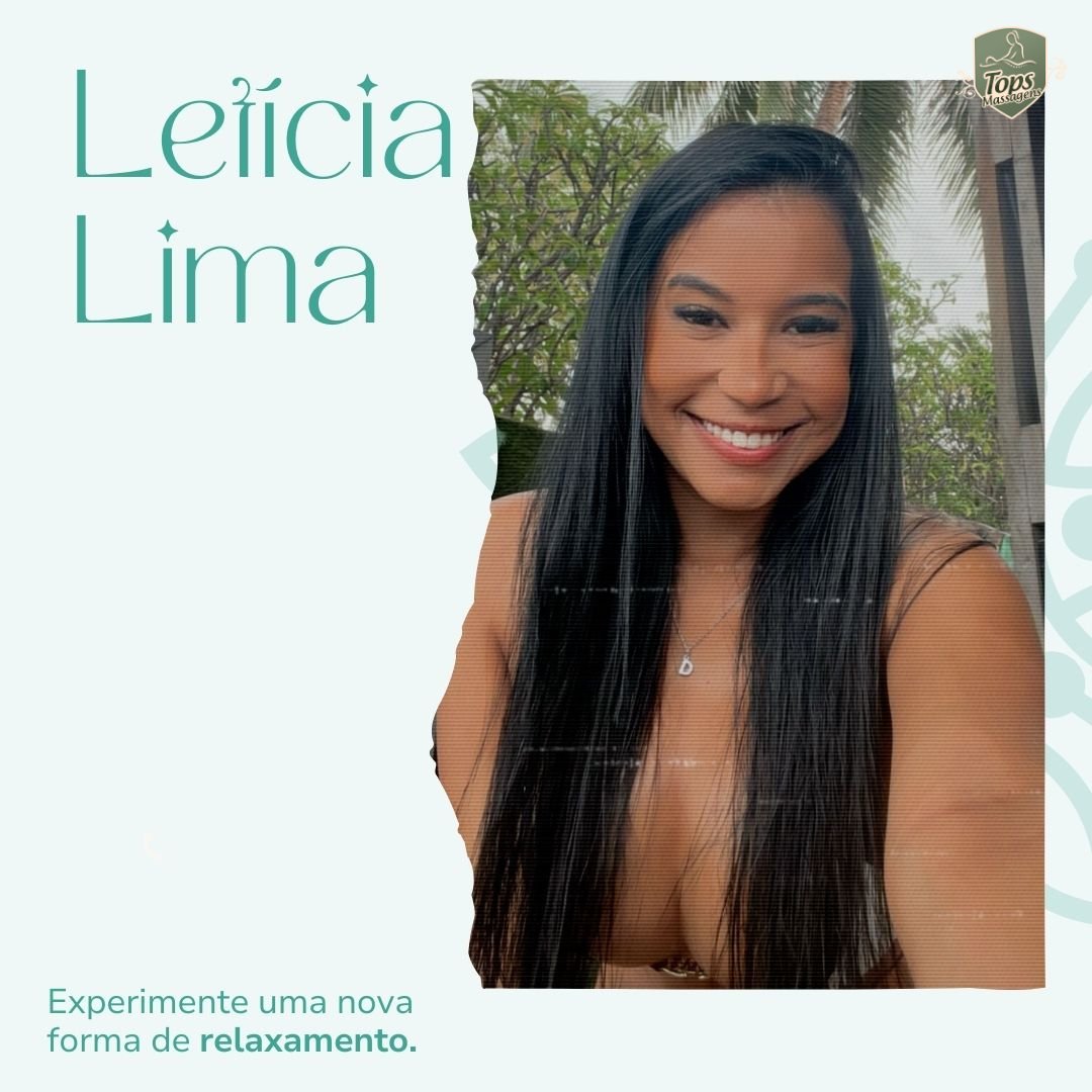 Massagem Sensual Maceió - Tops Massagens - Leticia Lima