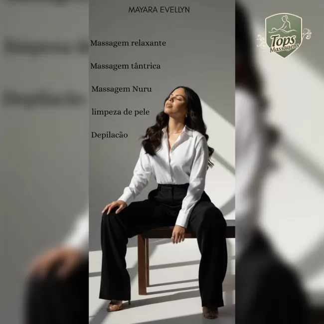 Massagem Sensual Maceió - Tops Massagens - Mayara Evelyn
