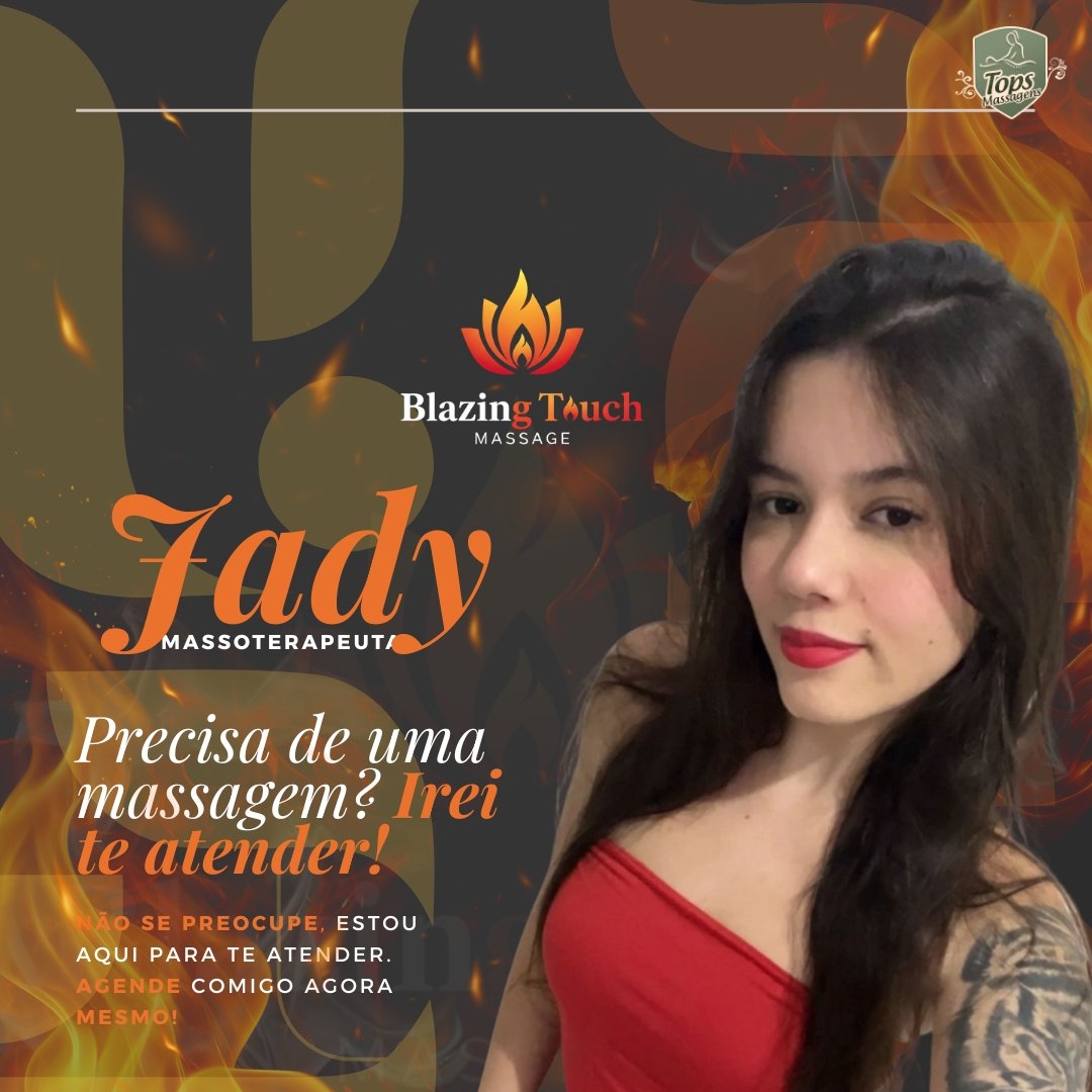 Jady Blazing Touch - Massagem Sensual em Maceió - AL