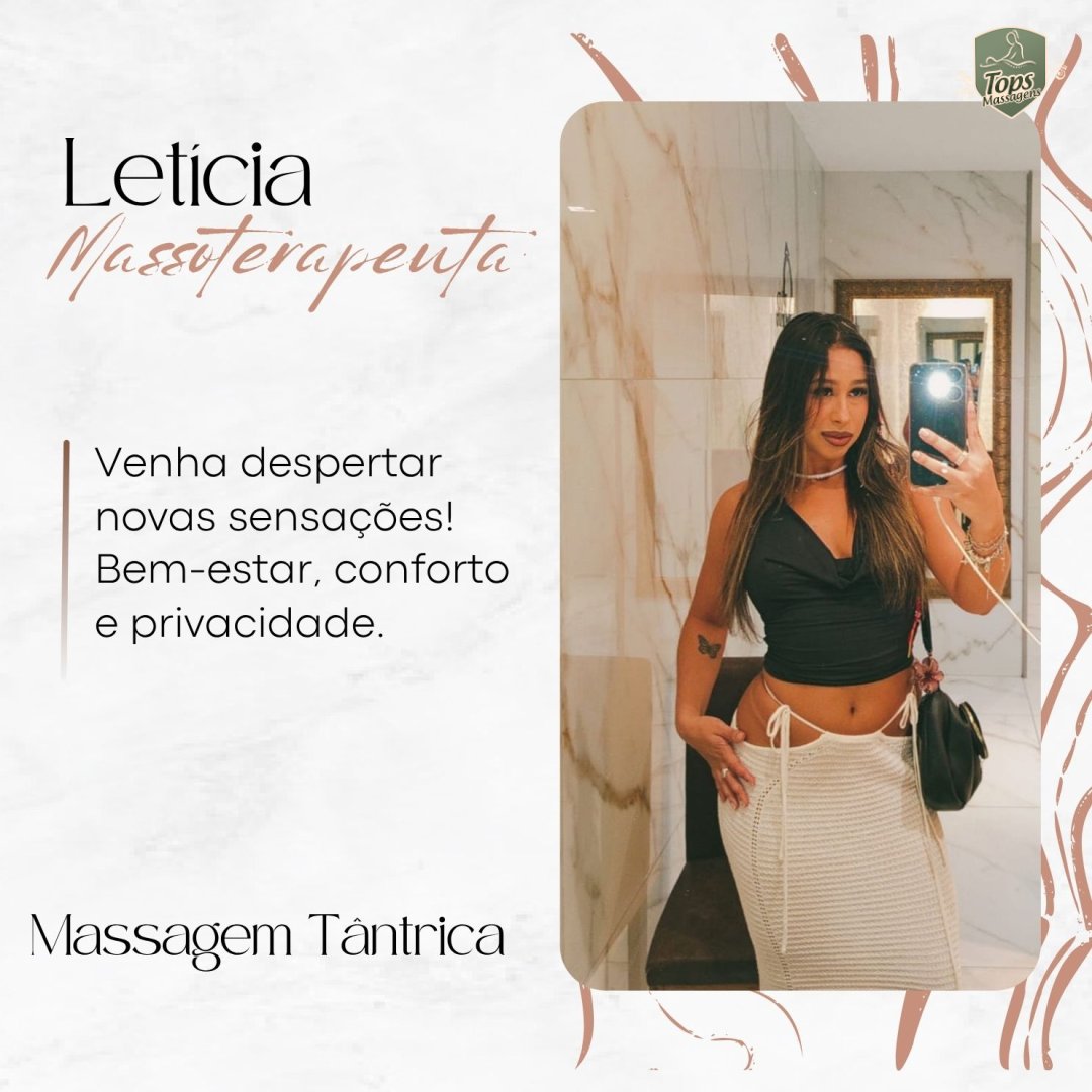 Massagem Sensual Maceió - Tops Massagens - Leticia Massoterapeuta
