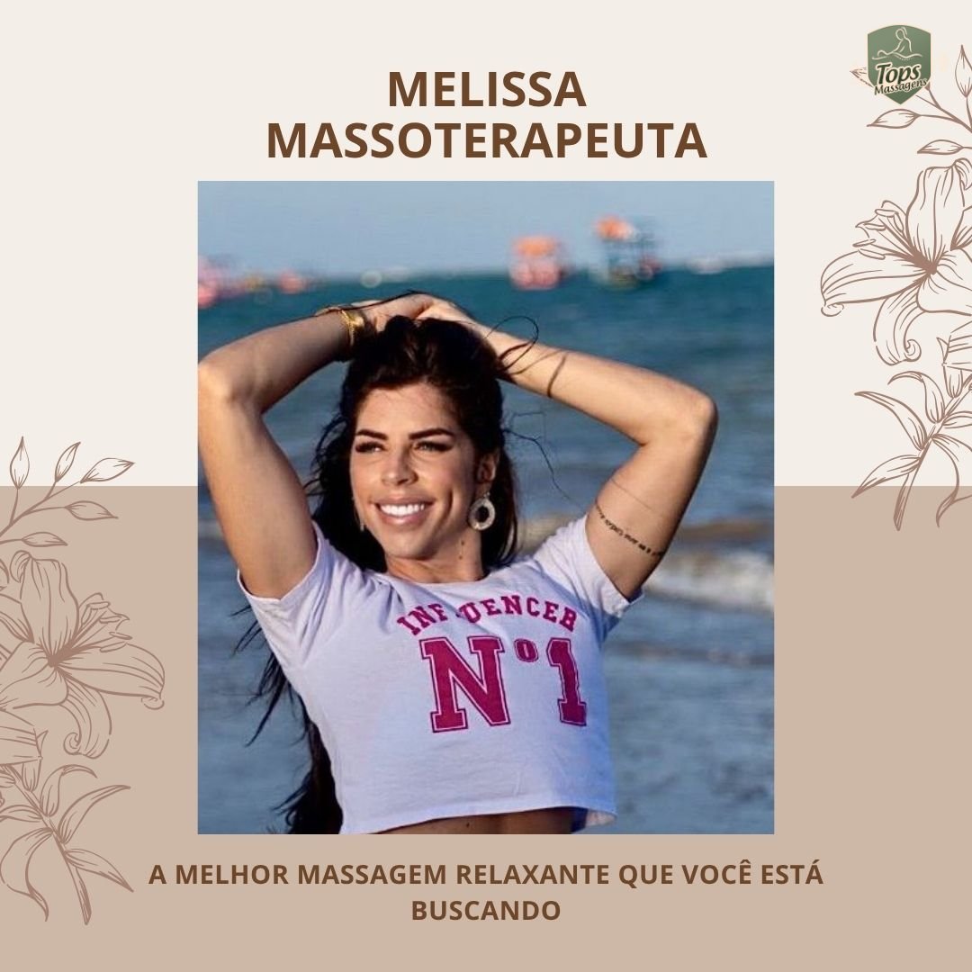 Melissa - Massagem Sensual em Maceió - AL Melissa - Massagem Sensual em Maceió - AL