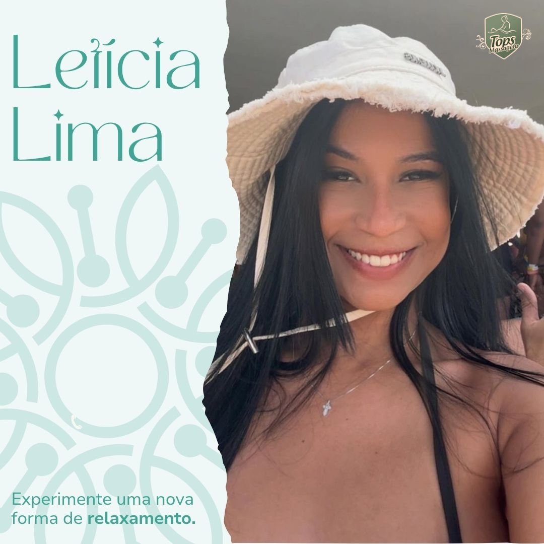 Massagem Sensual Maceió - Tops Massagens - Leticia Lima
