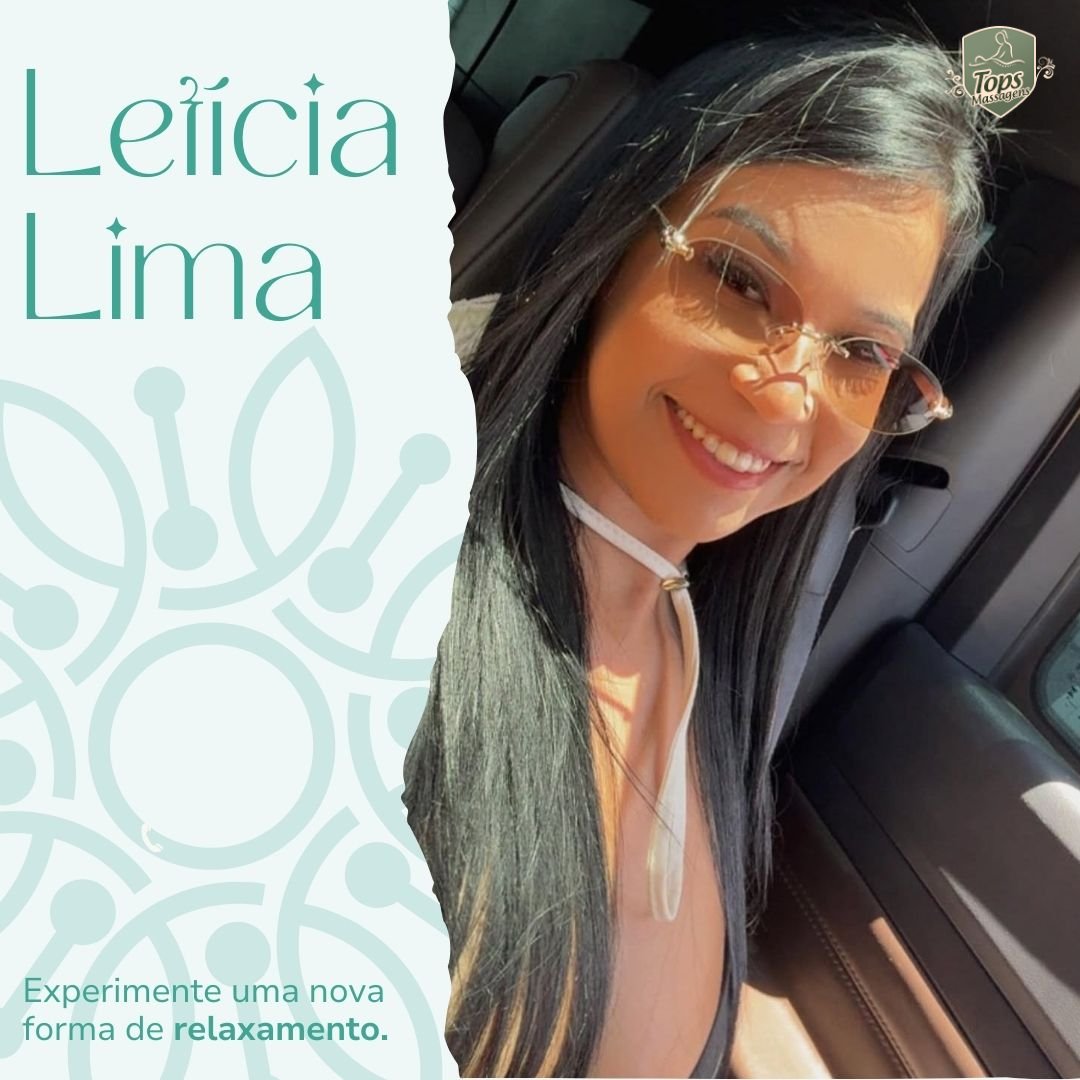 Massagem Sensual Maceió - Tops Massagens - Leticia Lima