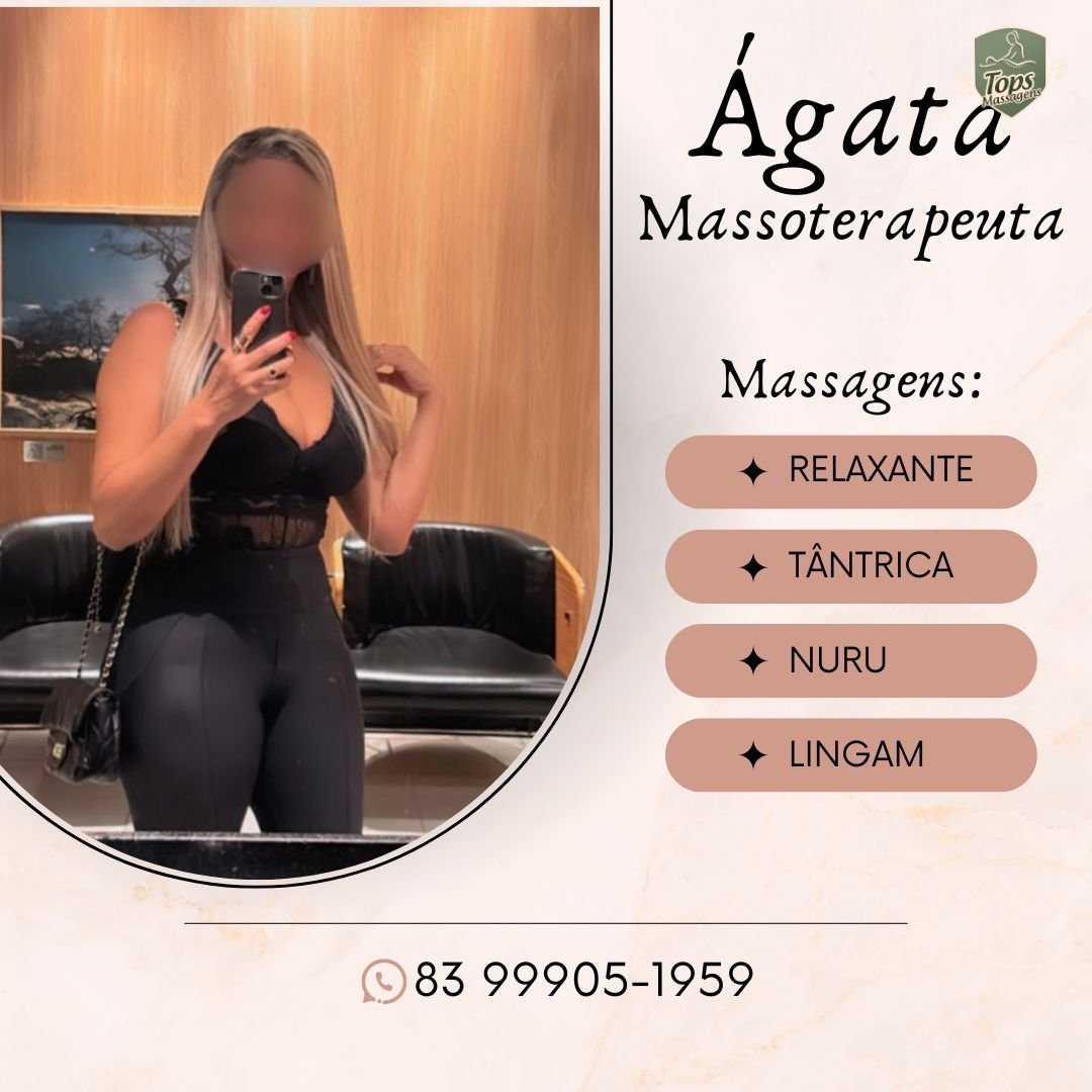 Massagem Sensual Maceió - Tops Massagens - agata