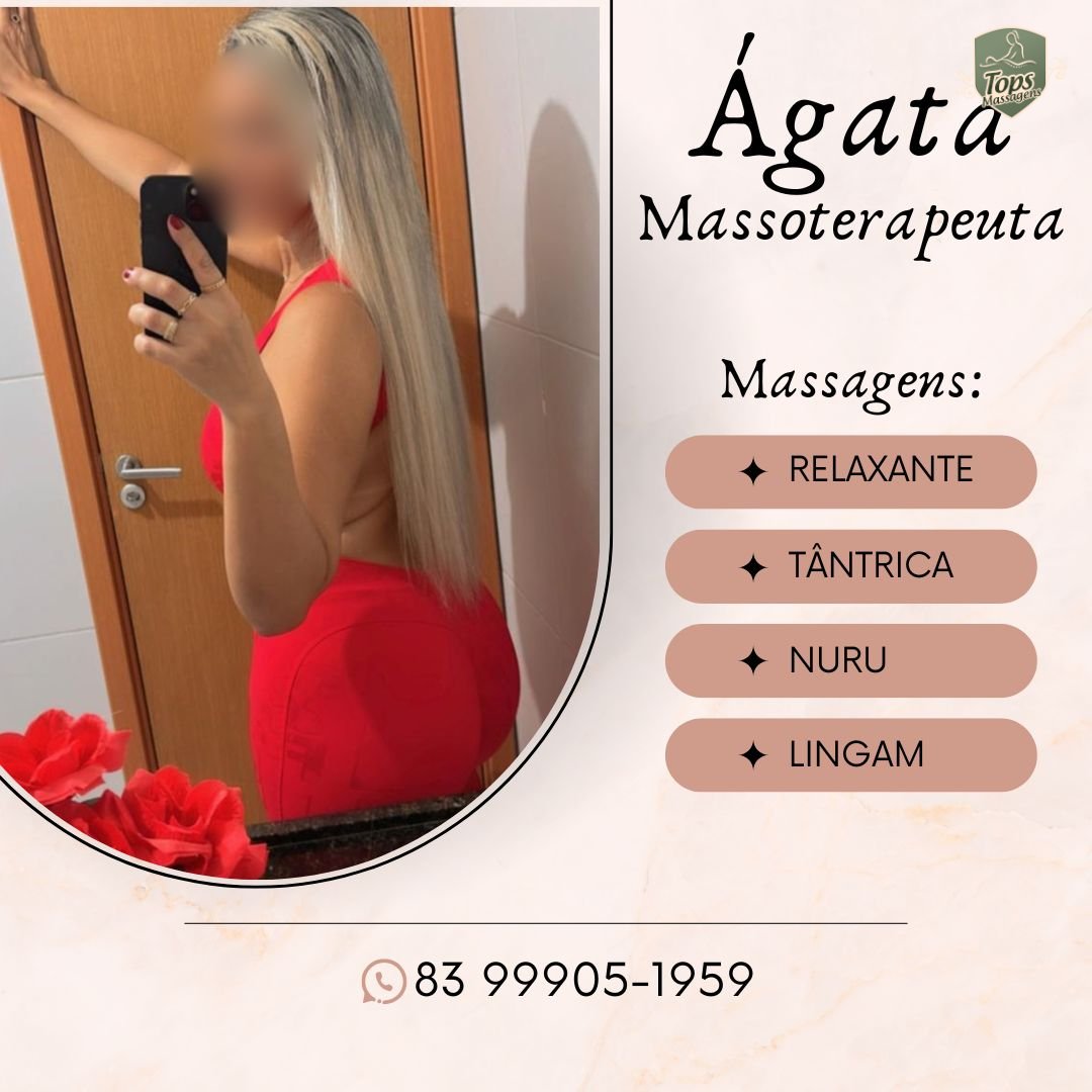 Massagem Sensual Maceió - Tops Massagens - Agata