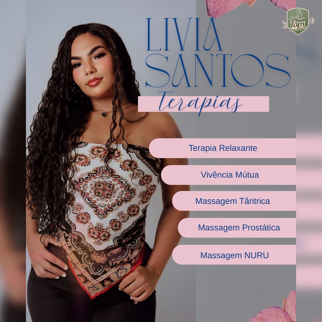 Livia Santos - Massagem Sensual em João Pessoa - PB Livia Santos - Massagem Sensual em João Pessoa - PB