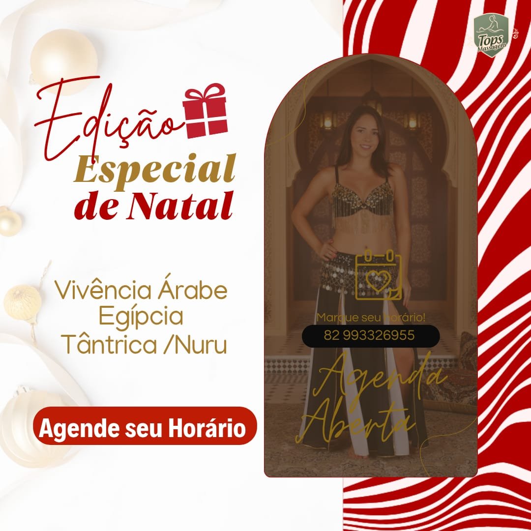 Massagem Sensual Maceió - Tops Massagens - Egípcia - Massagens Terapêuticas
