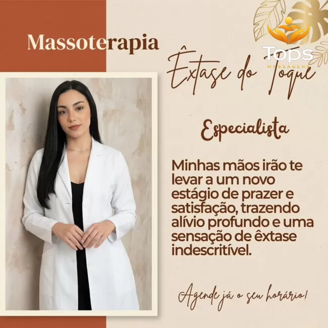 Êxtase do Toque Massoterapia - Massagista Sensual  em Maceió - AL - Tops Massagens