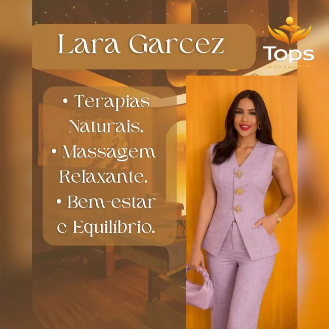 Lara Garcez - Massagista Sensual  em João Pessoa - PB - Tops Massagens
