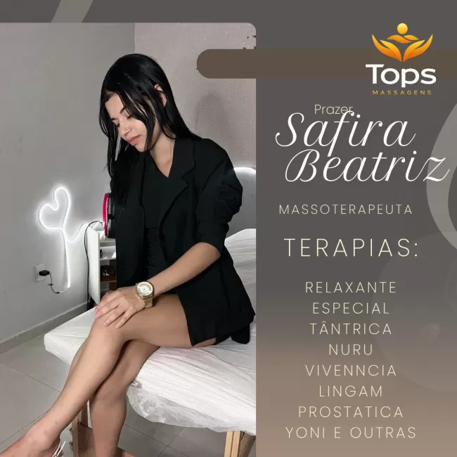 Safira Beatriz - Massagista Sensual  em Maceió - AL - Tops Massagens