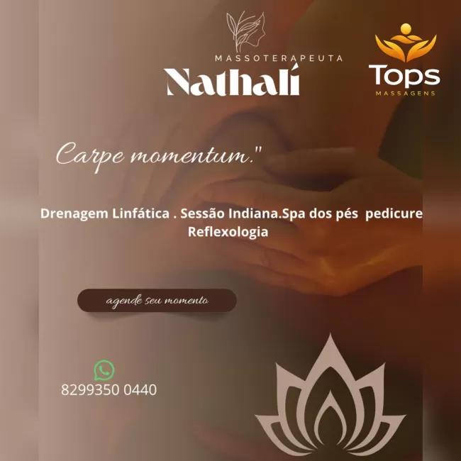 Nathali Massagens - Massagista em Maceió - AL - Massagem Nuru e Tântrica