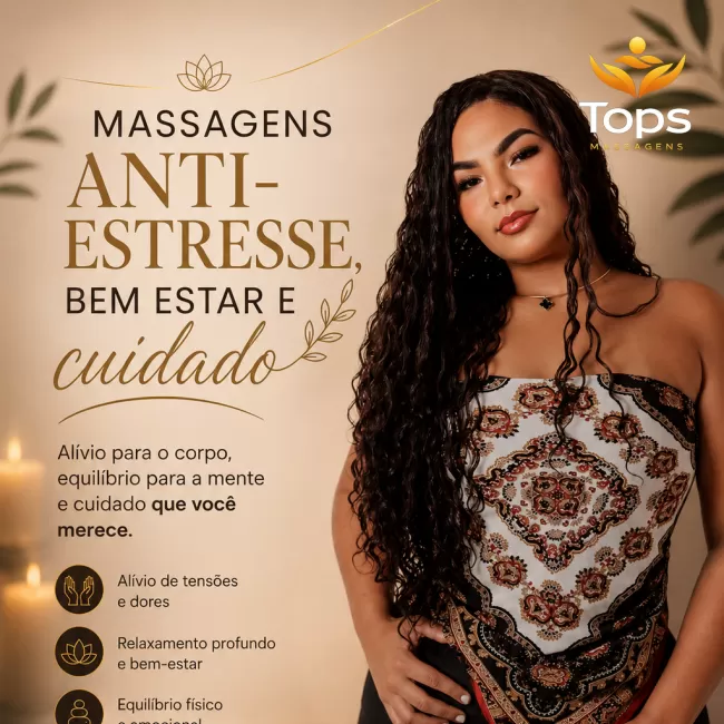 Livia Santos - Massagista Sensual  em João Pessoa - PB - Tops Massagens