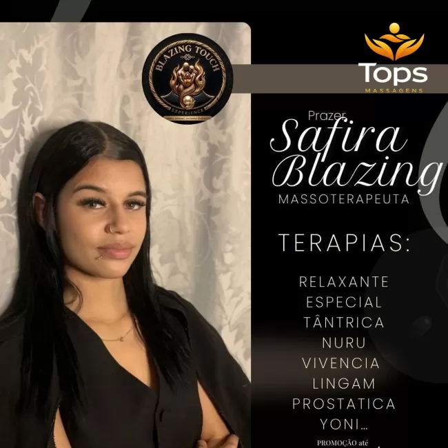 Safira Beatriz - Massagista Sensual  em Maceió - AL - Tops Massagens