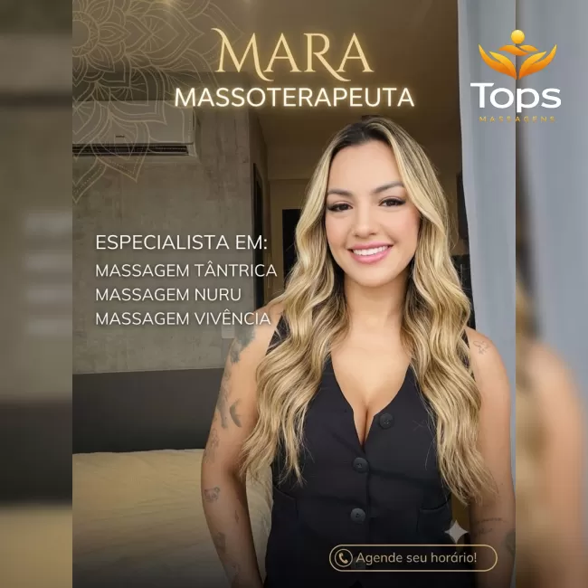 Mara Andrade - Massagista Sensual  em Maceió - AL - Tops Massagens