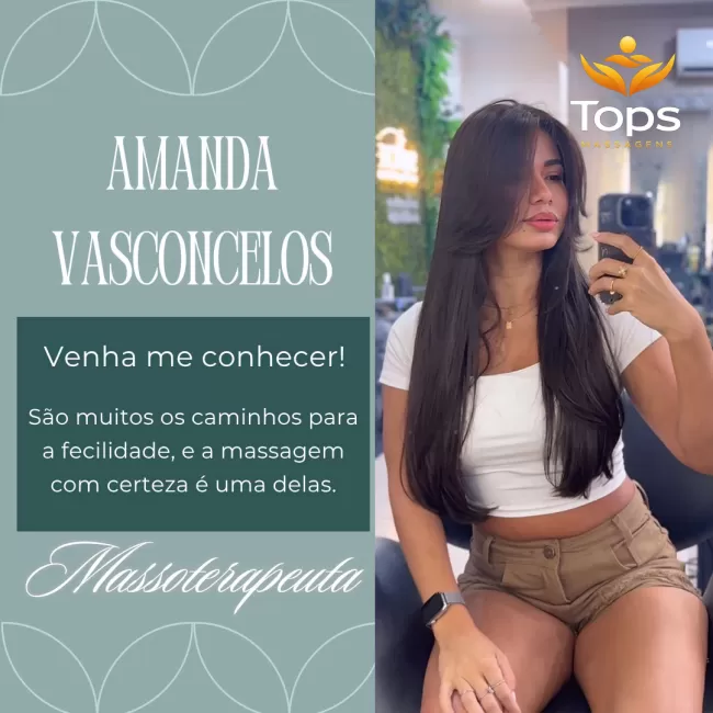 Amanda Vasconcelos - Massagista em Maceió - AL - Massagem Nuru e Tântrica