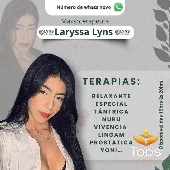Larissa Blazing - Massagista Sensual  em Maceió - AL - Tops Massagens