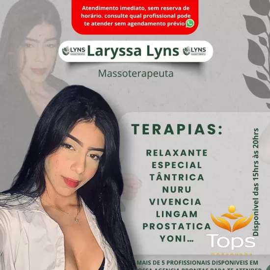 Larissa Blazing - Massagista Sensual  em Maceió - AL - Tops Massagens