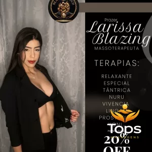 Larissa Blazing - Massagista em Maceió - AL | Ver perfil Larissa Blazing - Massagista em Maceió - AL - Massagem Nuru e Tântrica