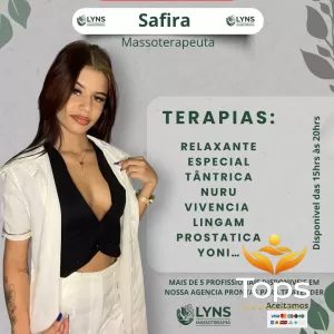 Safira Beatriz - Massagista em Maceió - AL - Massagem Nuru e Tântrica - Tops Massagens