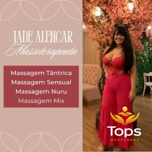Jade Alencar - Massagista em Maceió - AL - Tops Massagens | Ver perfil Jade Alencar - Massagista em Maceió - AL - Tops Massagens - Massagem Sensual, Nuru e Tântrica