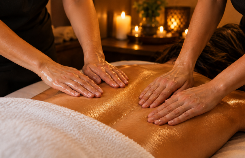 Massagem a quatro mãos: o que é e como funciona
