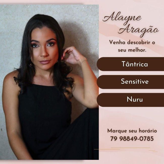 Massagem Sensual Aracaju - Tops Massagens - Alayne Massagem