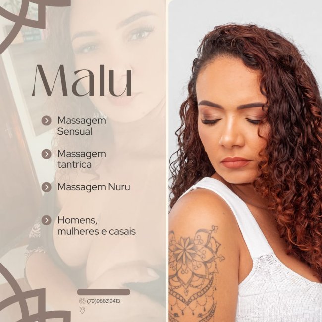 Massagem Sensual Maceió - Tops Massagens - Malu
