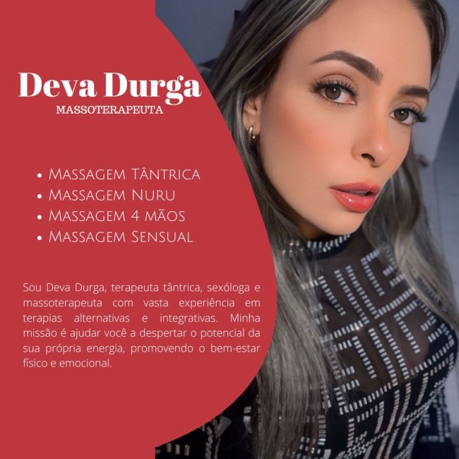 Massagem Sensual Maceió - Tops Massagens - Deva Durga