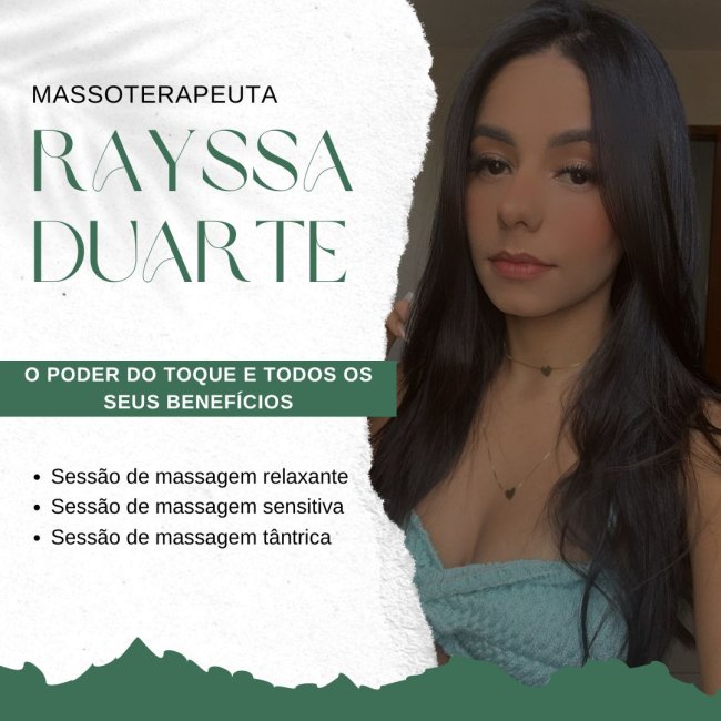 Massagem Sensual Maceió - Tops Massagens - Rayssa Duarte