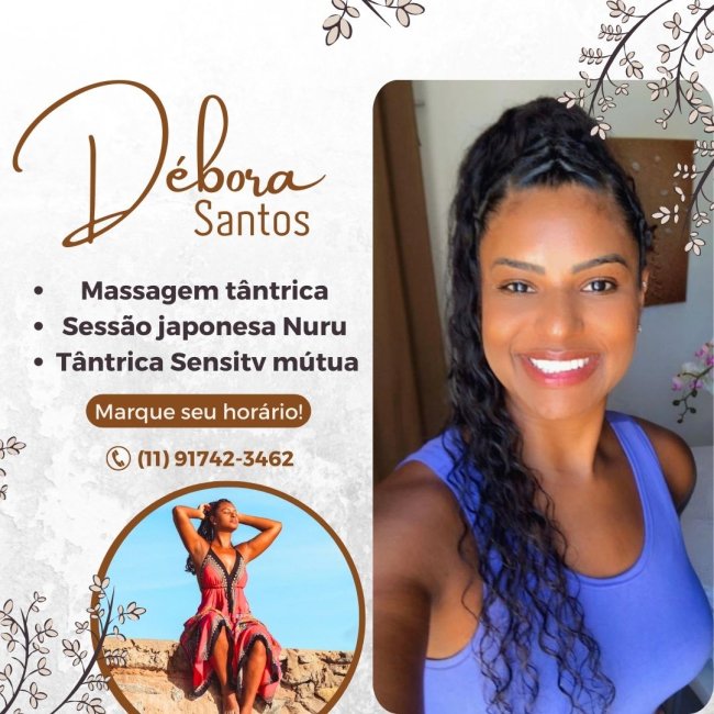 Massagem Sensual Maceió - Tops Massagens - Débora Santos