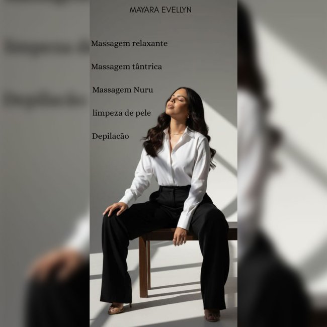 Massagem Sensual Maceió - Tops Massagens - Mayara Evelyn
