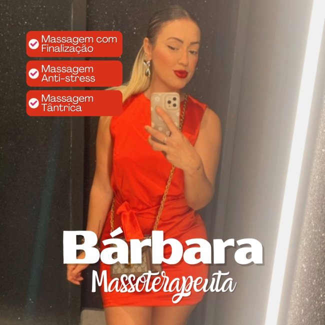 Massagem Sensual Maceió - Tops Massagens - Bárbara Massoterapeuta